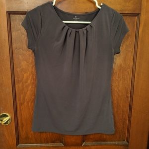 Worthington Gray Work Blouse
